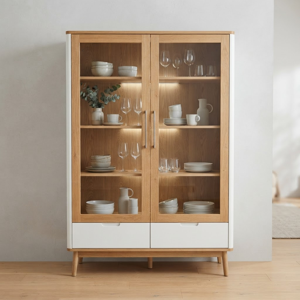 Glass Crockery Unit