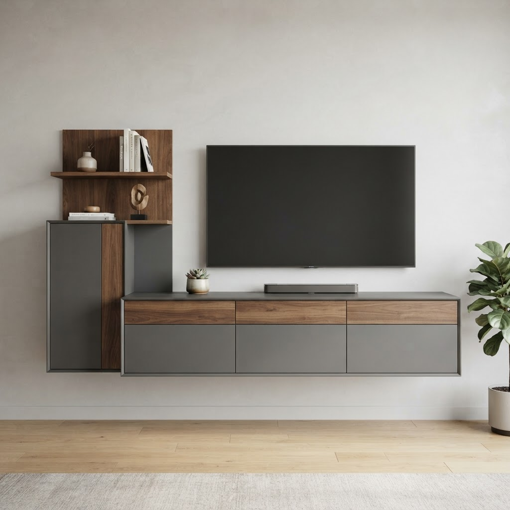 Wall-Mounted TV Unit